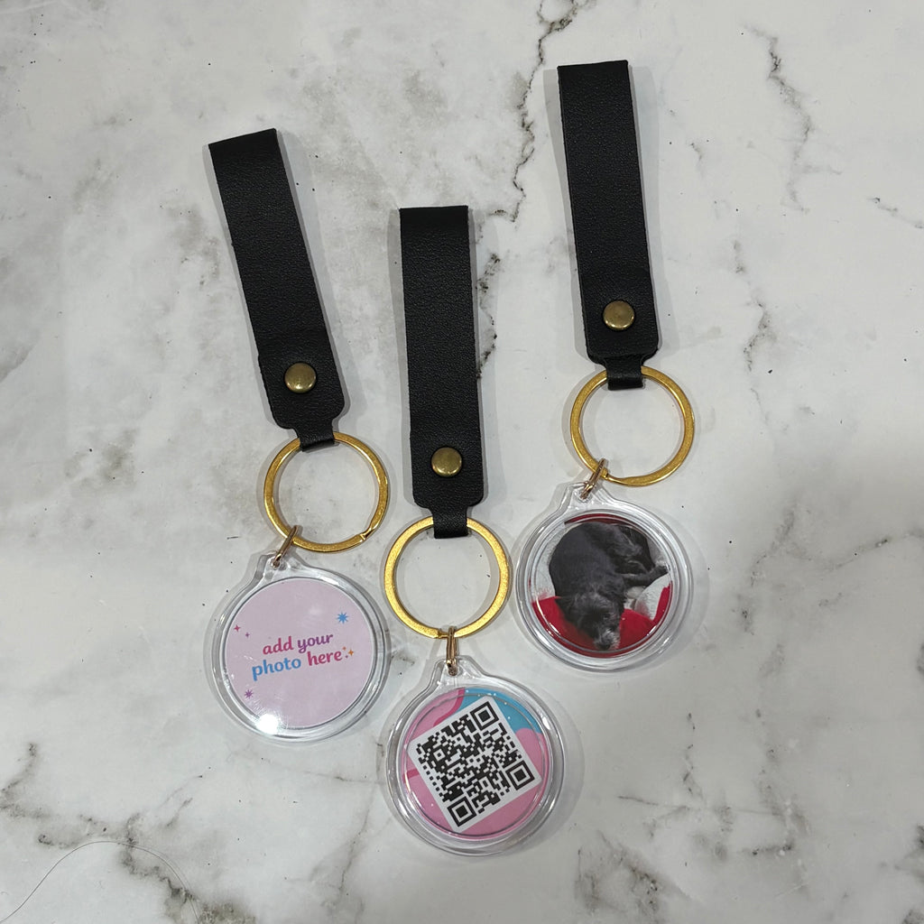 Acrylic Photo Keyring Double Sided