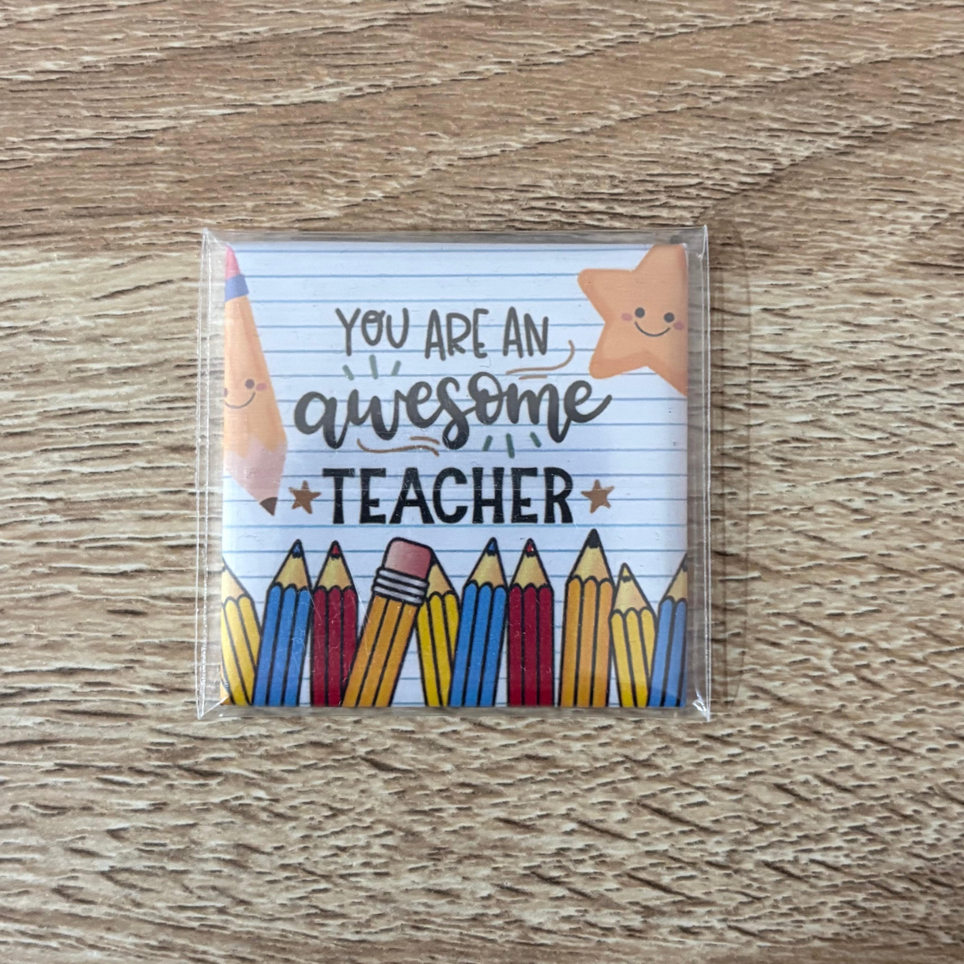 You Are An Awesome Teacher | 50mm Magnet | Teacher Appreciation