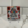 Only A Special Teacher Can Hear | 50mm Magnet | Teacher Appreciation