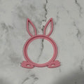 Photo Magnet Frame - Easter Bunny Round - 58mm
