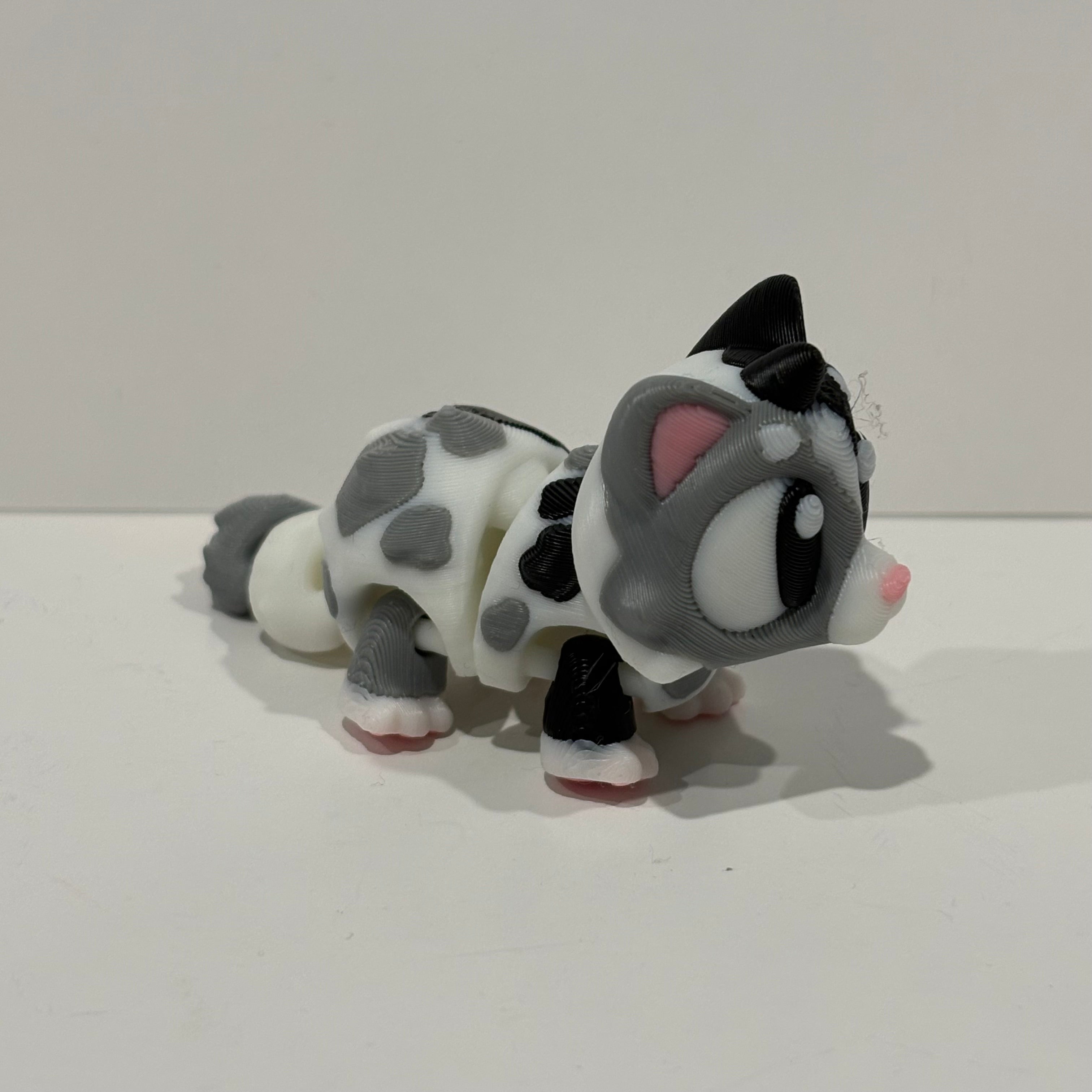 Kitty Cat - Flexi Animal Pal - 3D Print