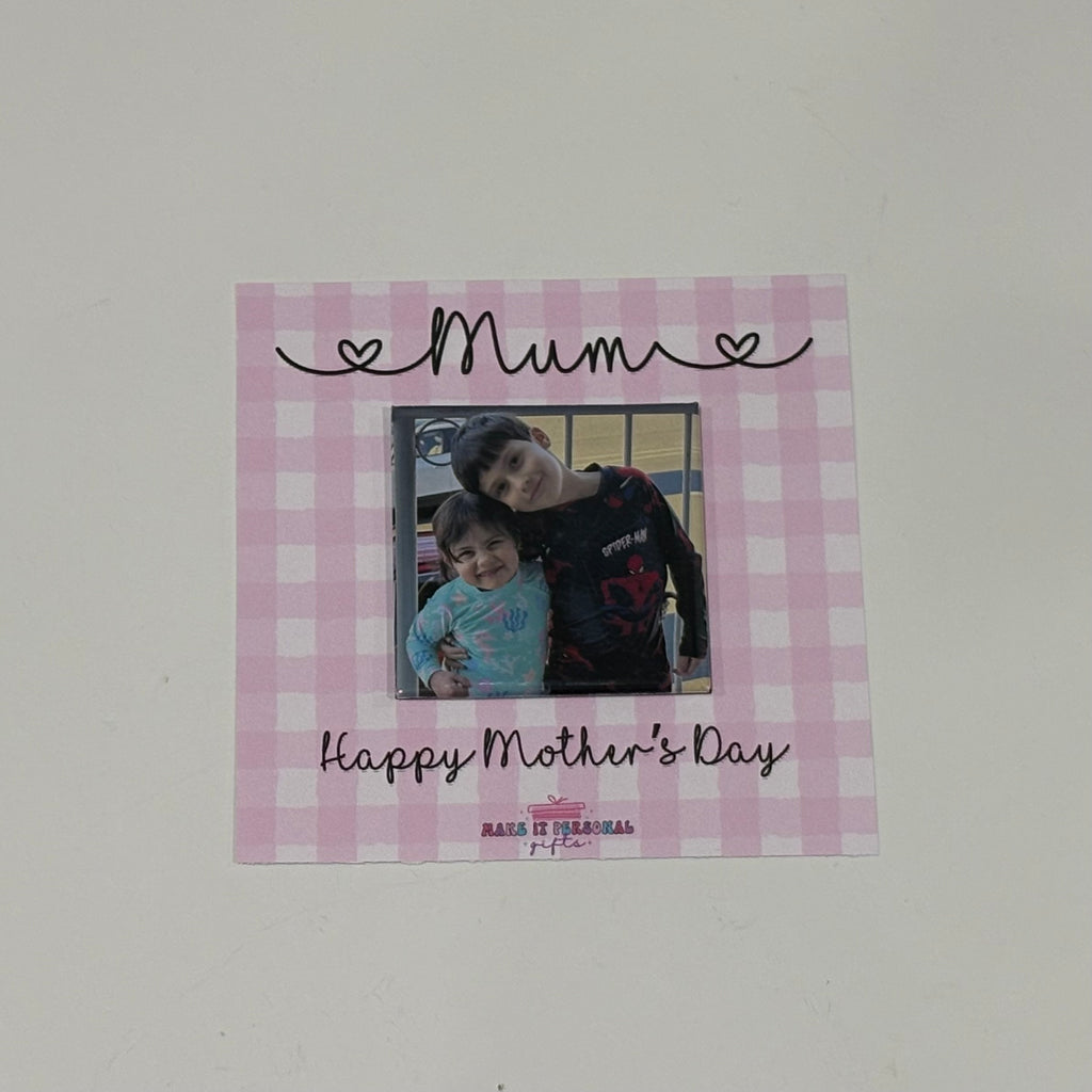 Mother’s Day Single Magnet Gift Set | MUM 1 Photo Magnet