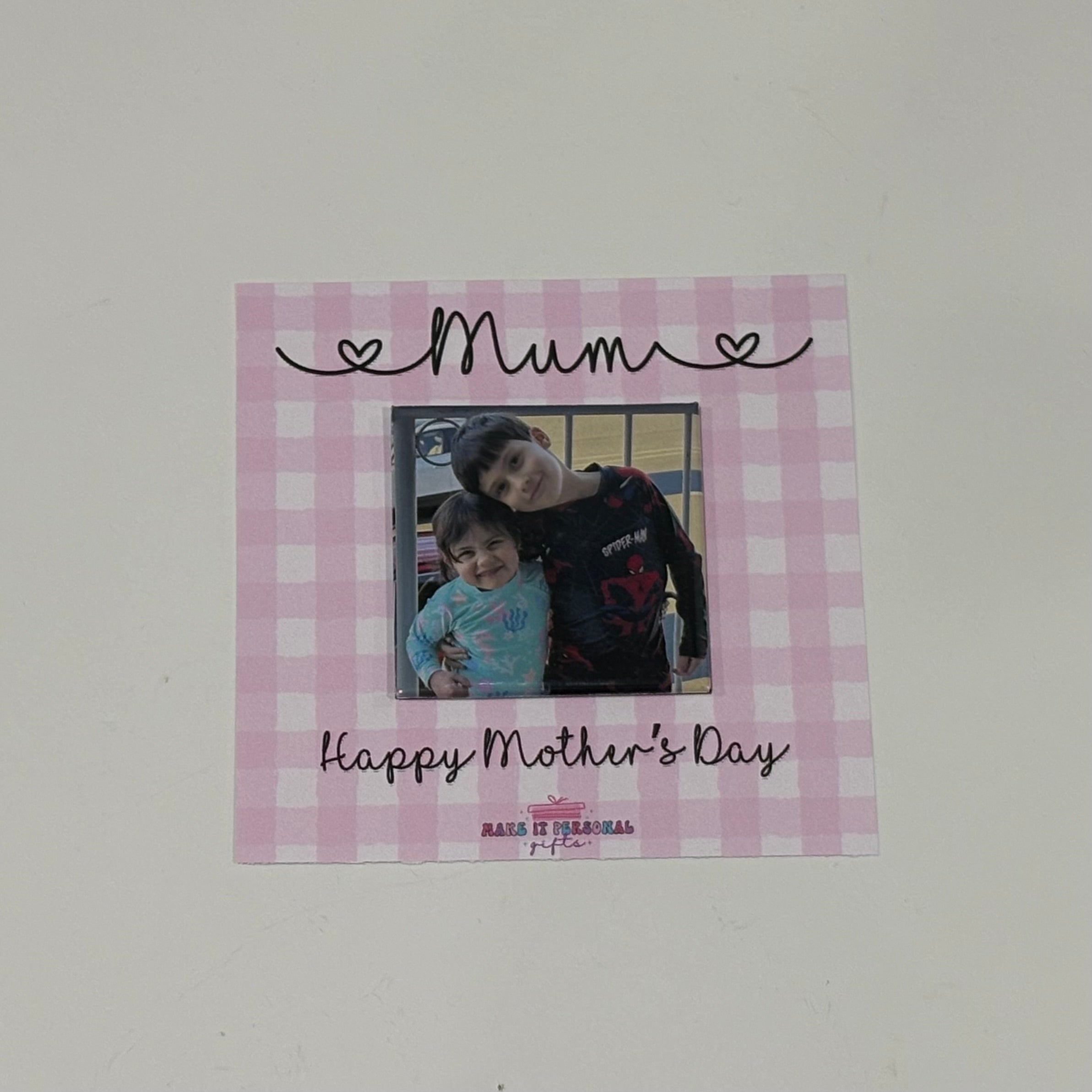 Mother’s Day Single Magnet Gift Set | MUM 1 Photo Magnet