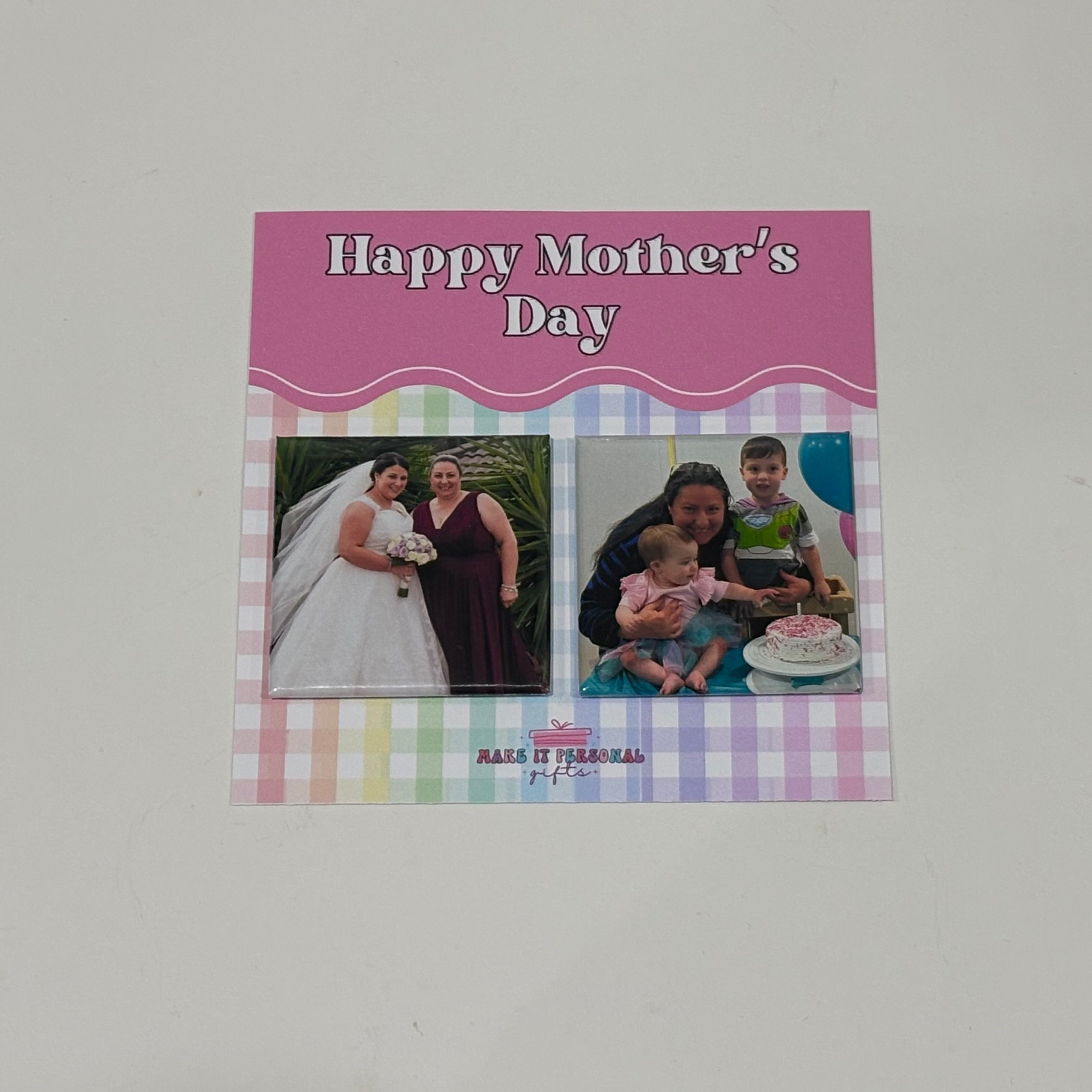 Mother’s Day Magnet Gift Set | 2 Photo Magnets