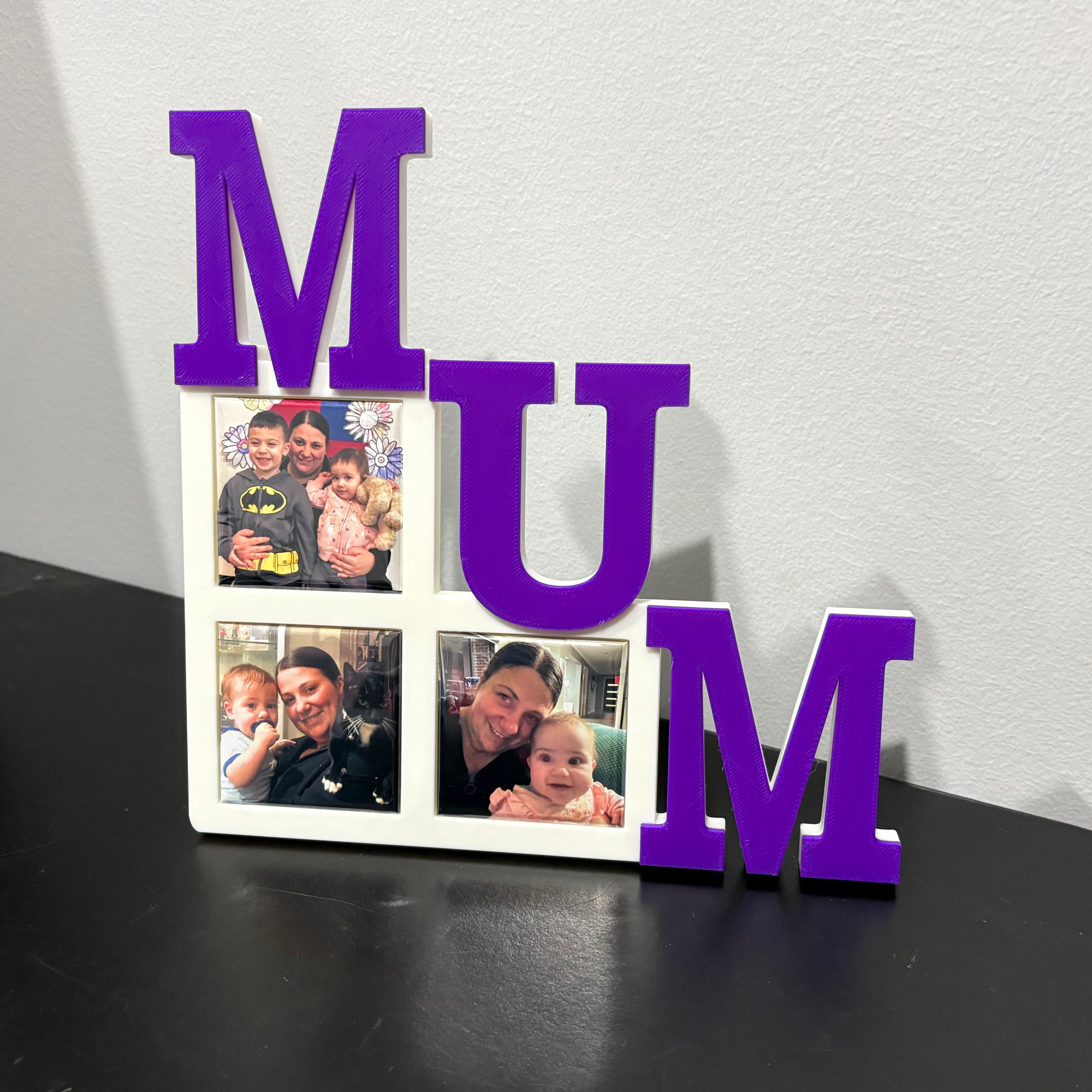 MUM Magnet Frame & Stand (with magnets) | Colour White