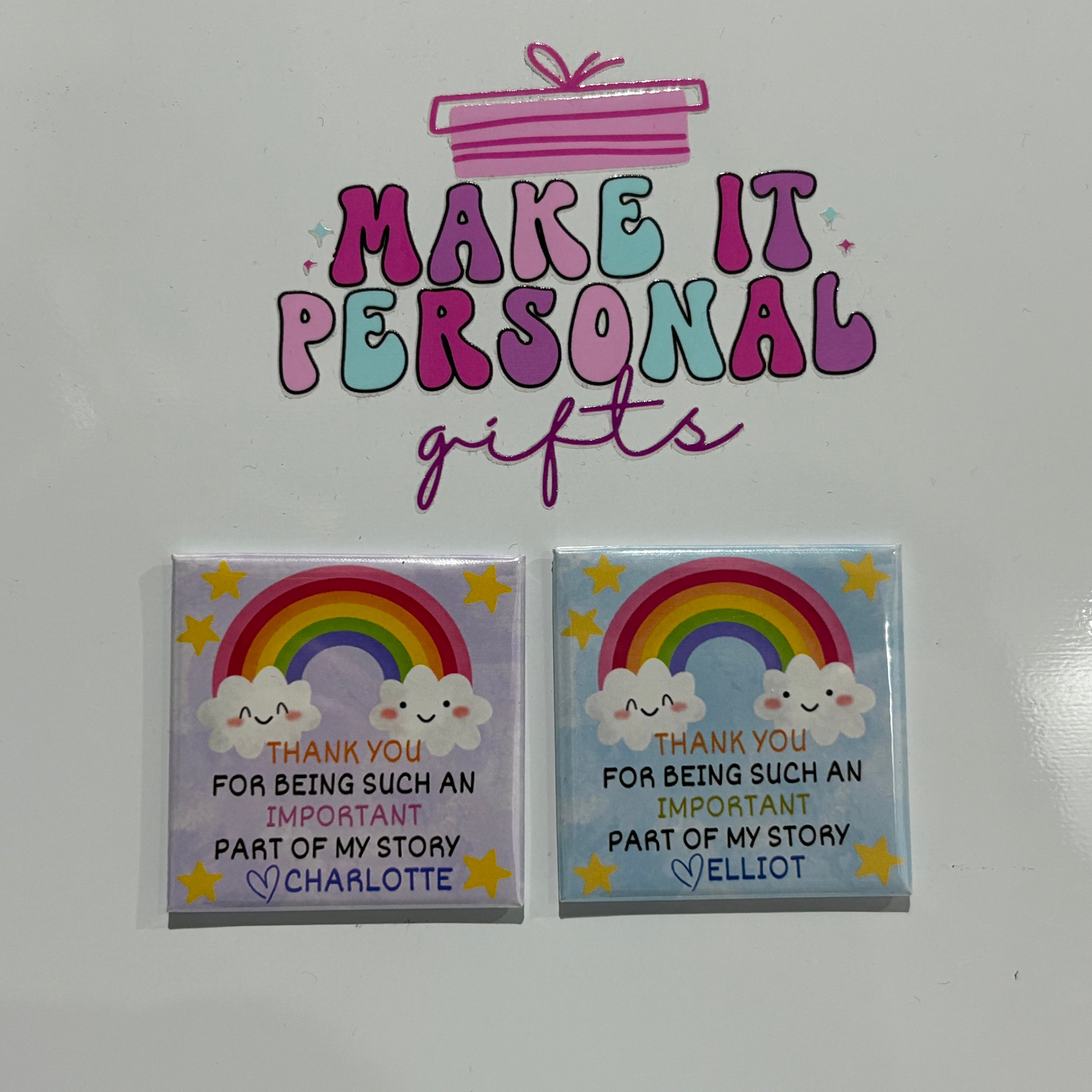 Teacher Appreciation Magnet - Part of my Story - Custom Name