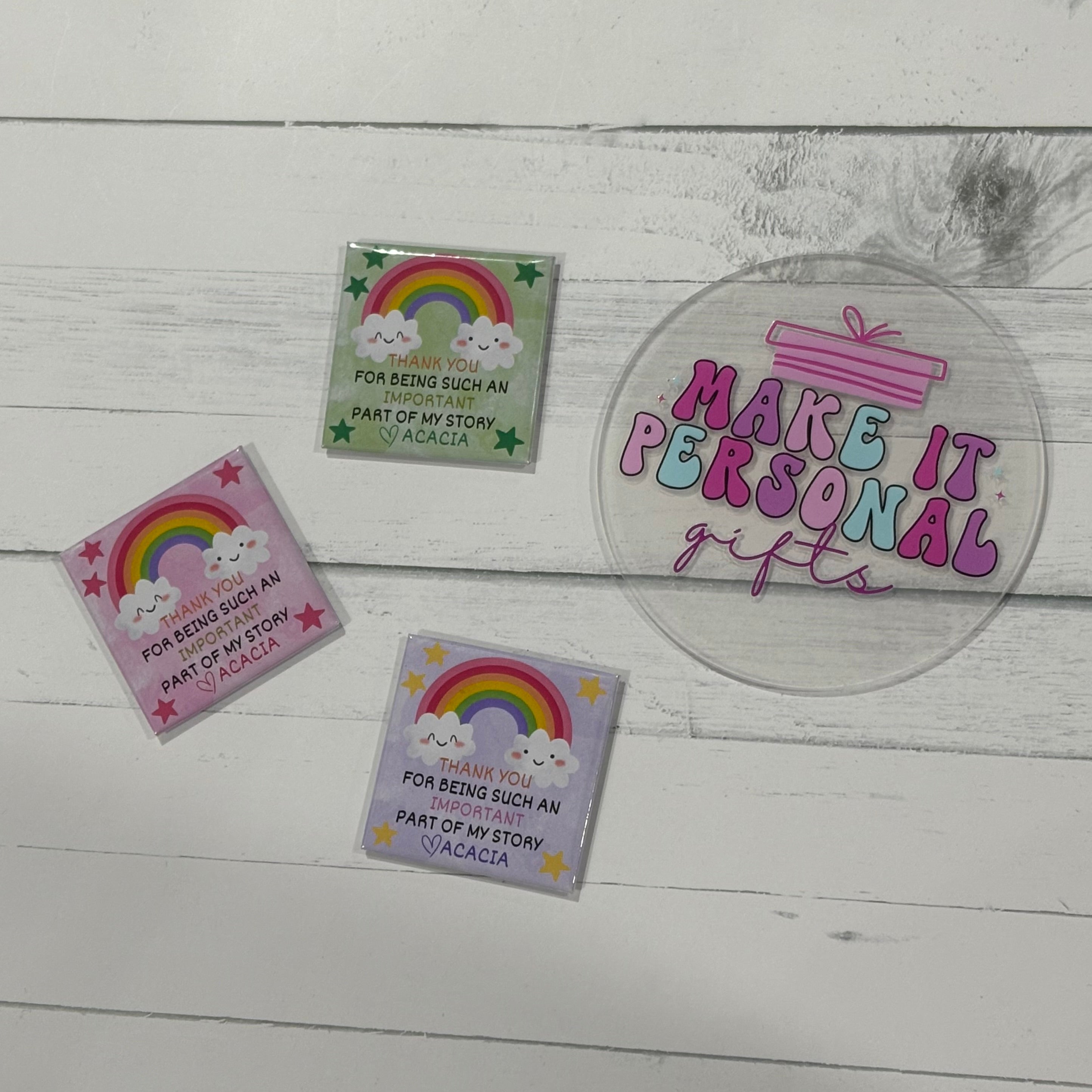 Teacher Appreciation Magnet - Part of my Story - Custom Name