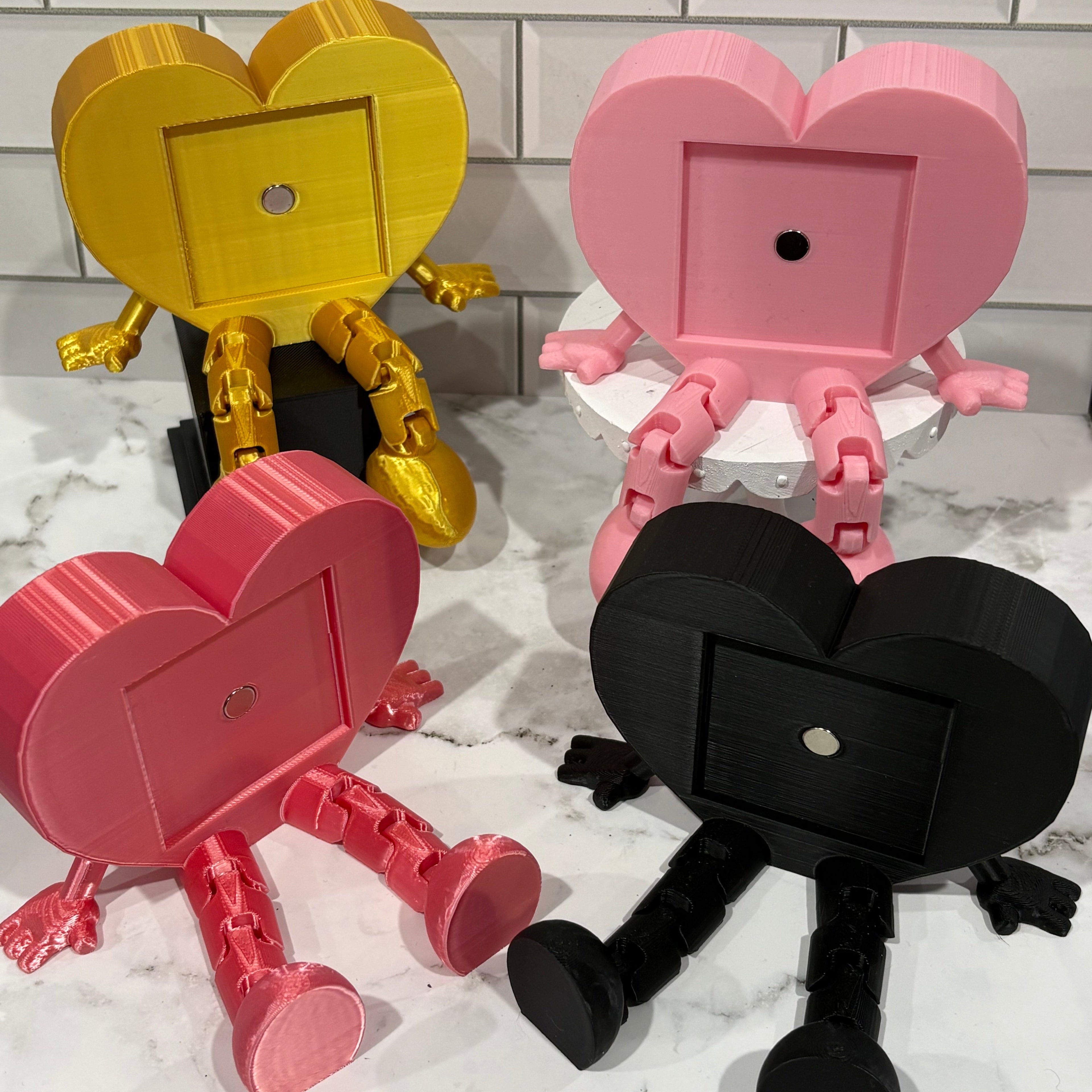Flexi Heart Magnet Frame